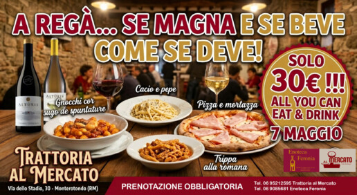 All you can eat cucina romana